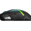 SteelSeries Rival 5 Wired Optical Ergonomic Gaming Mouse with RGB Lighting - Black